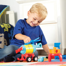 Load image into Gallery viewer, 1-2-3 Build It!™ - Rocket-Train-Helicopter