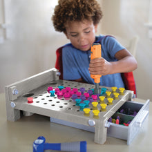 Load image into Gallery viewer, Design & Drill® My First Workbench (Grey)