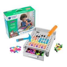 Load image into Gallery viewer, Design & Drill® My First Workbench (Grey)