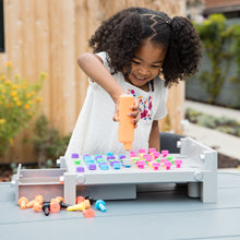 Load image into Gallery viewer, Design & Drill® My First Workbench (Grey)