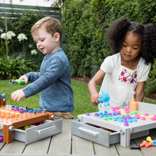 Load image into Gallery viewer, Design & Drill® My First Workbench (Grey)