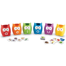 Load image into Gallery viewer, Vowel Owls™ Literacy Sorting Set