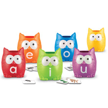 Load image into Gallery viewer, Vowel Owls™ Literacy Sorting Set