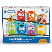 Load image into Gallery viewer, Vowel Owls™ Literacy Sorting Set