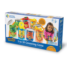 Load image into Gallery viewer, 1 to 10 Counting Cans