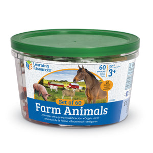 Farm Animal Counters (Set of 60)