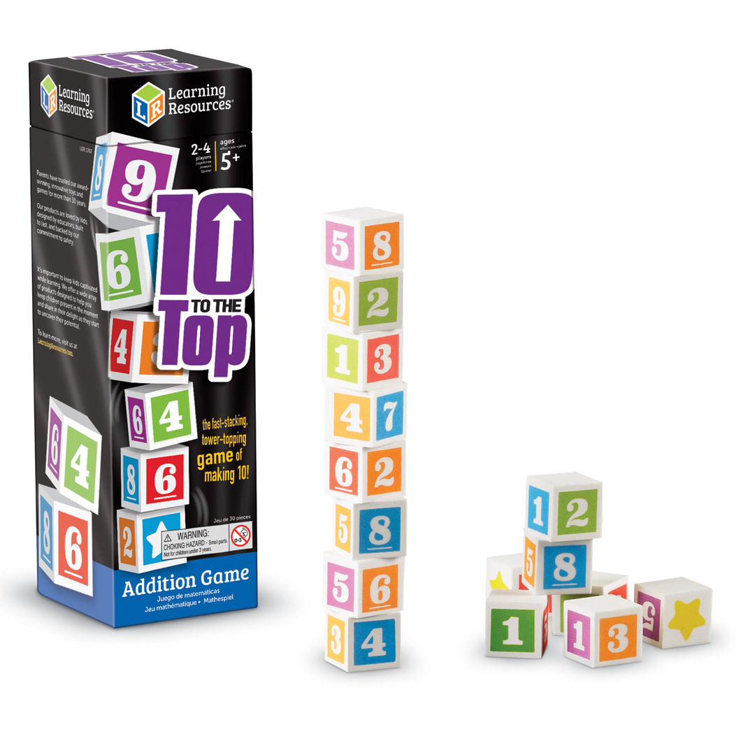 10 To The Top Addition Game