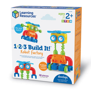 1-2-3 Build It!™ Robot Factory