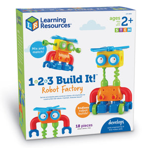 1-2-3 Build It!™ Robot Factory