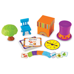 Fox in the Box Positional Words Activity Set