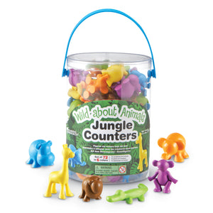 Wild About Animals Jungle Counters™ (Set of 72)