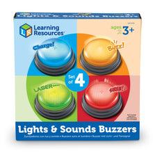 Load image into Gallery viewer, Lights and Sounds Buzzers (Set of 4)
