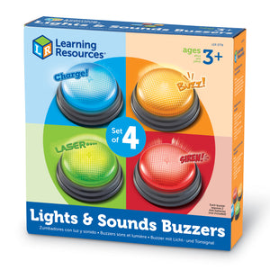 Lights and Sounds Buzzers (Set of 4)