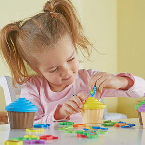 ABC Party Cupcake Toppers