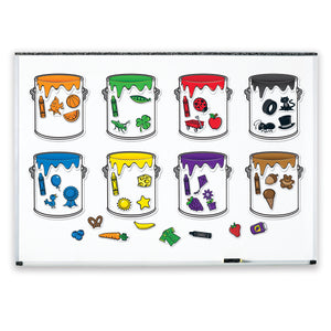 Magnetic Paint Can Colour Sorting Display Set