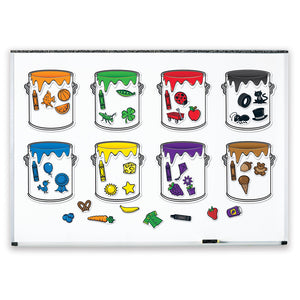 Magnetic Paint Can Colour Sorting Display Set